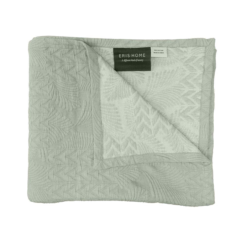 Patterned Slumber Non-Quilted Cotton Bedspread