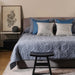Blue Bed Cover Set
