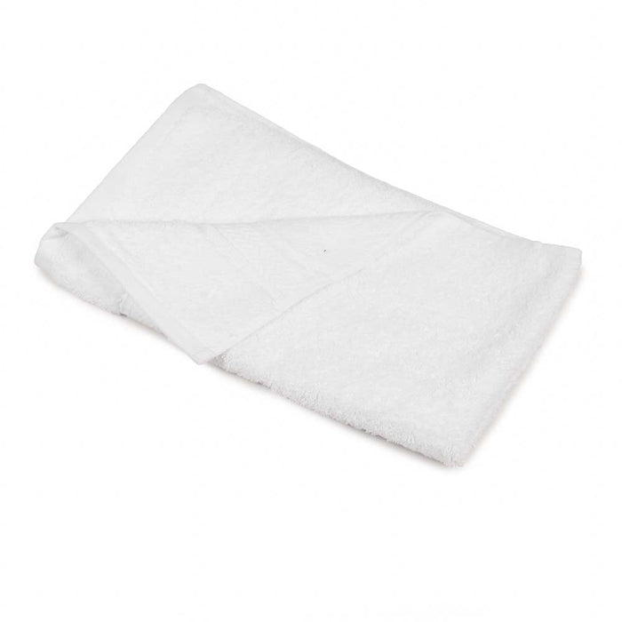 Plush Texture White Towel