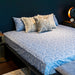 Fleck Blue Bedsheet 