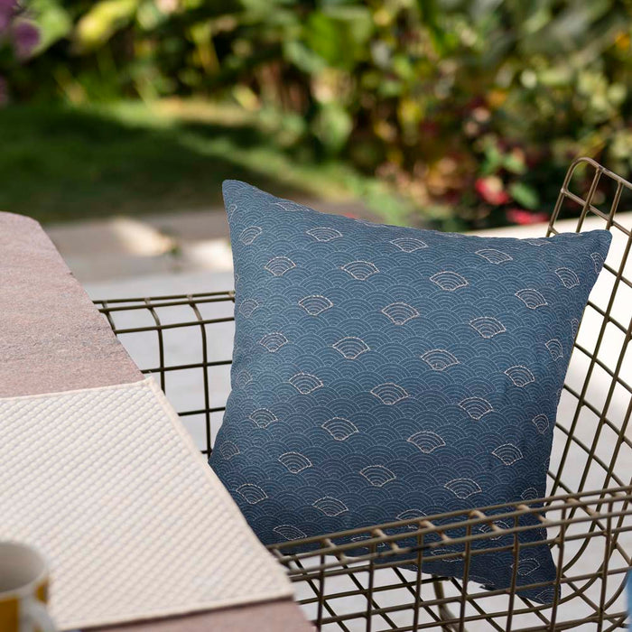 Tropical Blue Cushion Cover