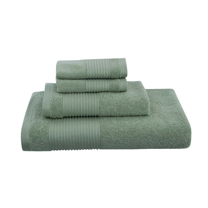 Plush Sage (Set of 4) Towels