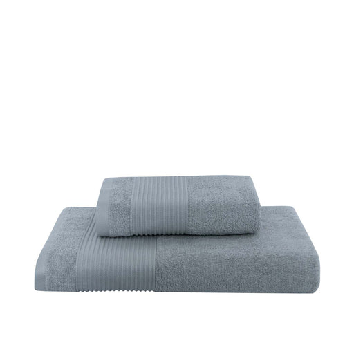 Grey Set of 2 Towels