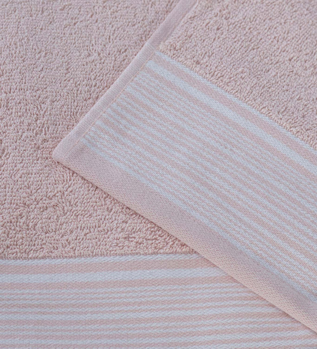 Plush Baby Pink(Set of 2) Towels