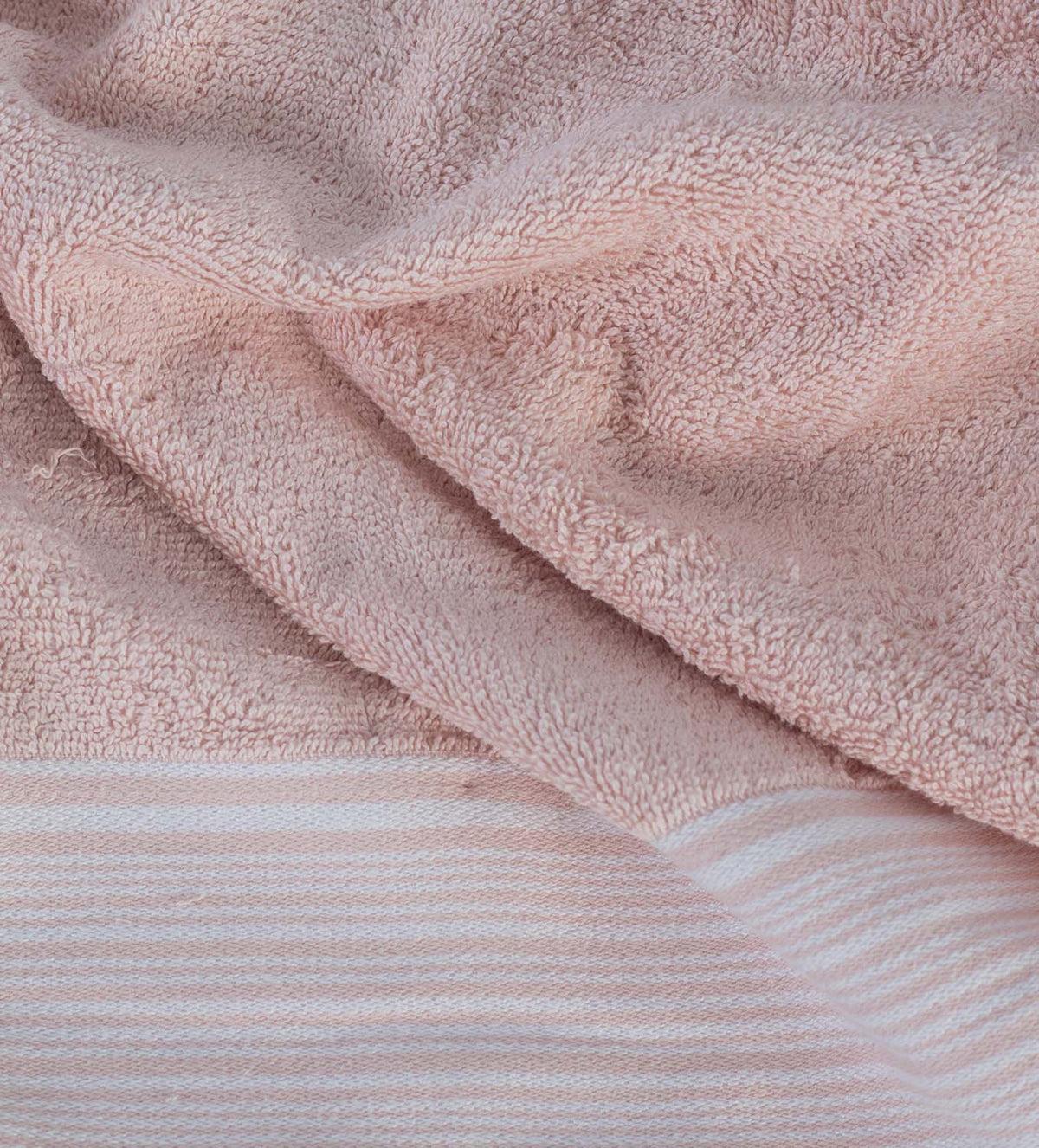 Plush Baby Pink(Set of 2) Towels