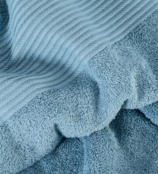 Blue Towel - Plush Texture